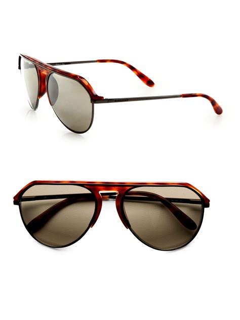 givenchy grey and brown aviator sunglasses|Sunglasses .